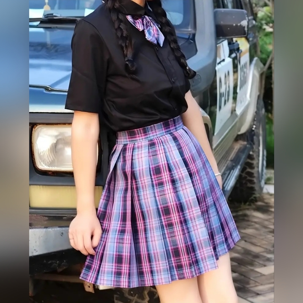 Kawaii Pleated Skirt. Various sizes available
